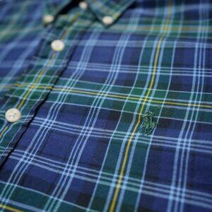 Ralph Lauren Men’s Classic Fit Plaid Shirt – Size M